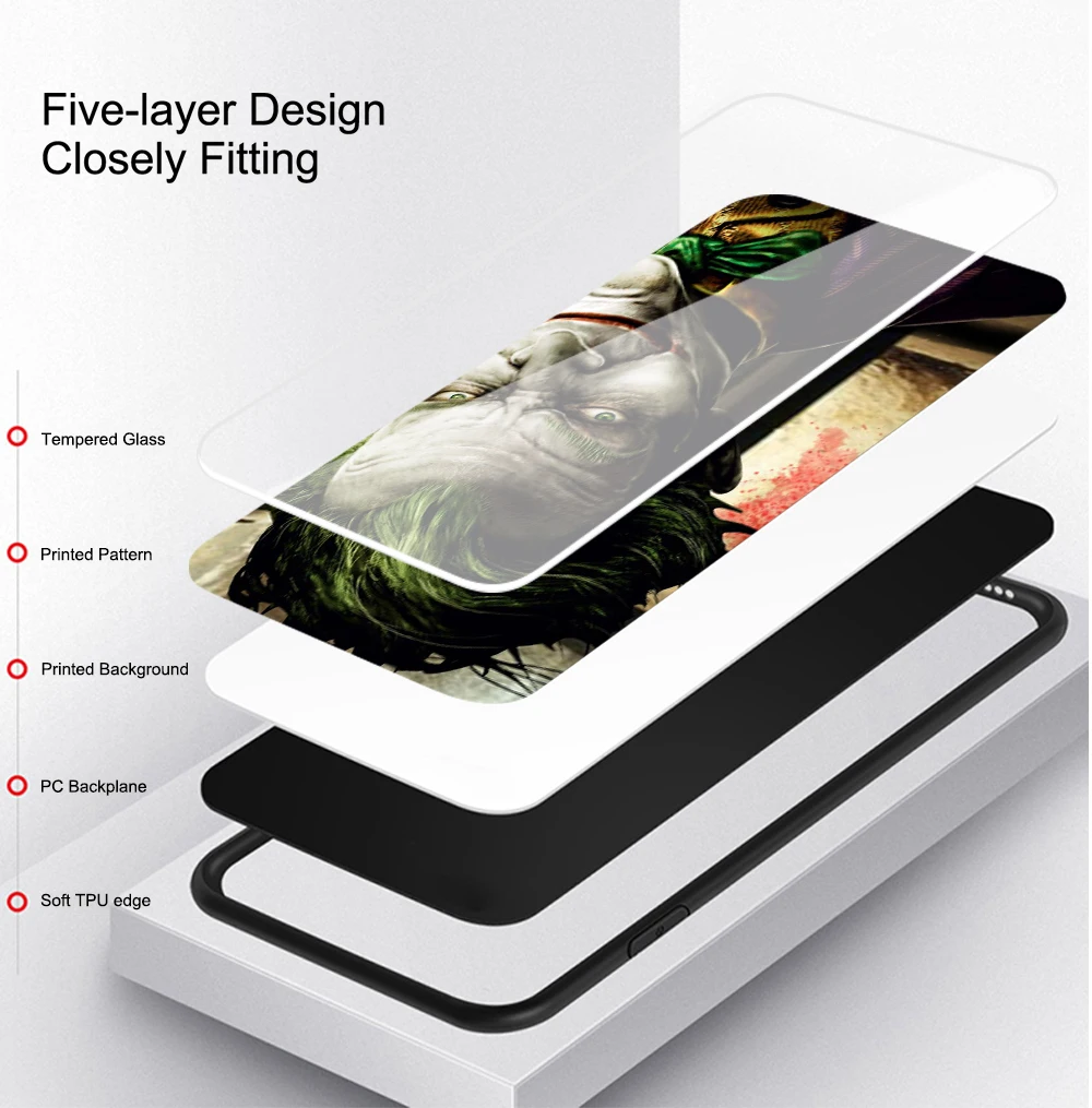 Finder Чехол для чехол iphone "," Джокер "закаленное Стекло жесткая накладка на заднюю панель для iphone 6, 6 S, 7, 8 plus X XR XS MAX 11 pro max