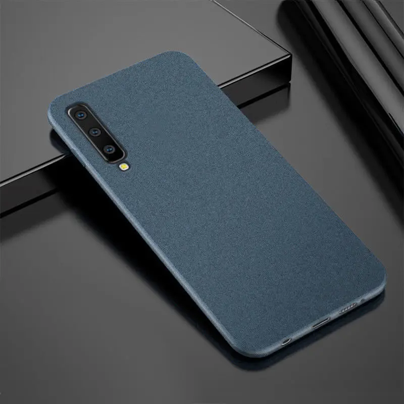 Blue Роскошные Песчаник матовый мягкий чехол для huawei P30 Lite P20 Pro P Smart Коврики 30 20 10 Pro Y9 Y7 Y6 Honor 10 Lite 10i 8X - Цвет: Blue