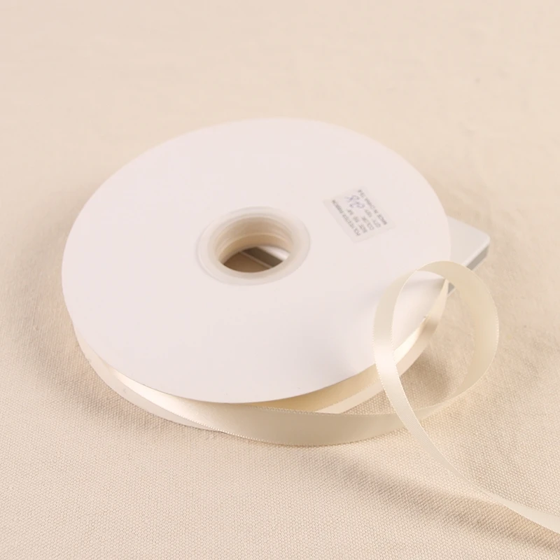 Античная Белая лента из полиэстера 100 ярдов/рулон атласная свадебное украшение