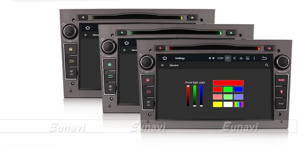 Eunavi четырехъядерный Android 9,0 2 din автомобильный DVD стерео для Vauxhall Opel Astra H G Vectra Antara Zafira Corsa gps Navi Радио 2G