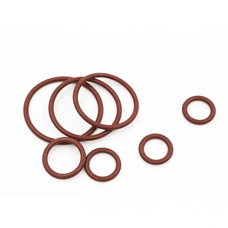 2 шт./лот фторрезиновое кольцо коричневое уплотнительное FKM OD51/52/53/54/55/56/57/58/60*3 мм