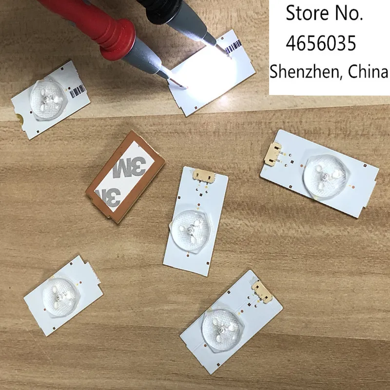 30 шт 3V SMD лампы бусины светодиодный ные для 32-65 дюймов Светодиодная лента ремонт