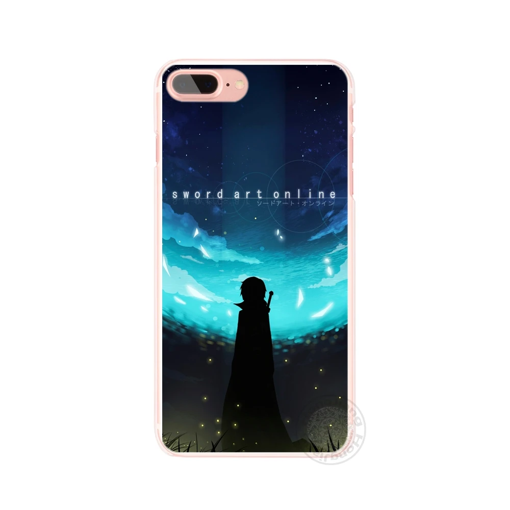 Чехол для мобильного телефона HAMEINUO Sword Art Online с японским аниме iphone 4 4s 5 5s SE 5c 6 6s 7 8 X