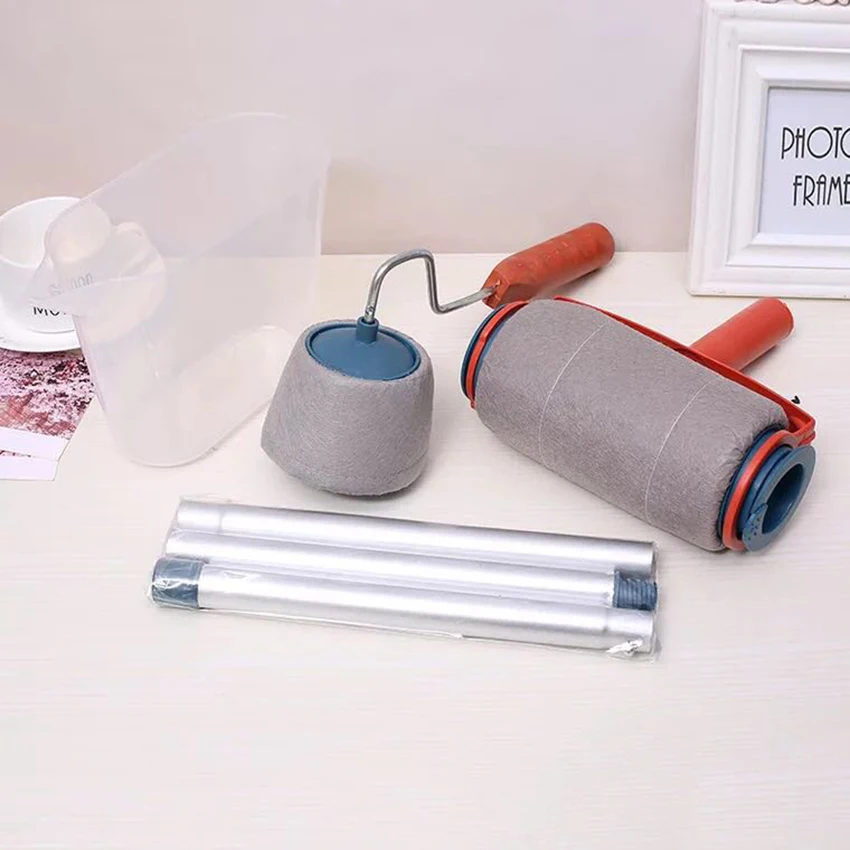 

Multifunctional Household Use Wall Decorative Paint Roller DIY Easy to Operate Painting Brush Tool Painting Accessories
