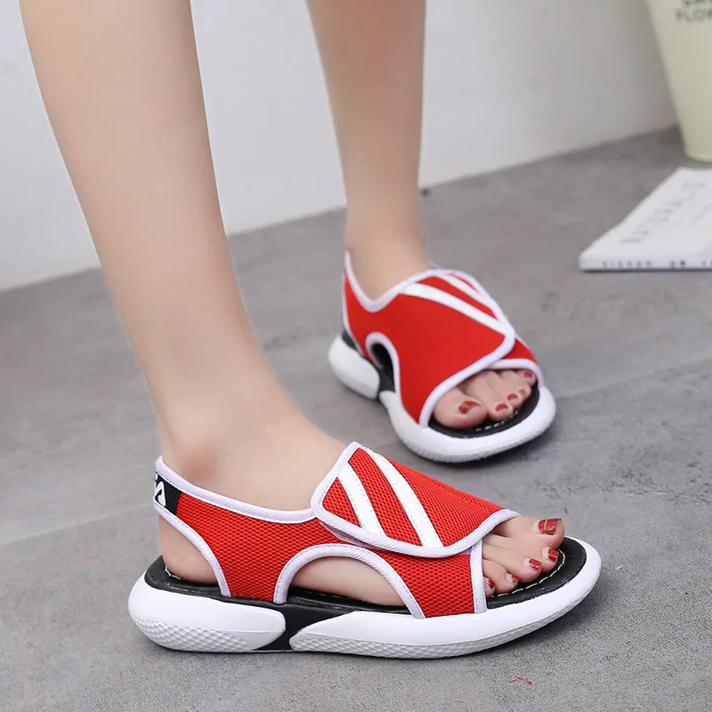 Босоножки Bomlight женские на платформе эластичные пляжные сандалии с открытым