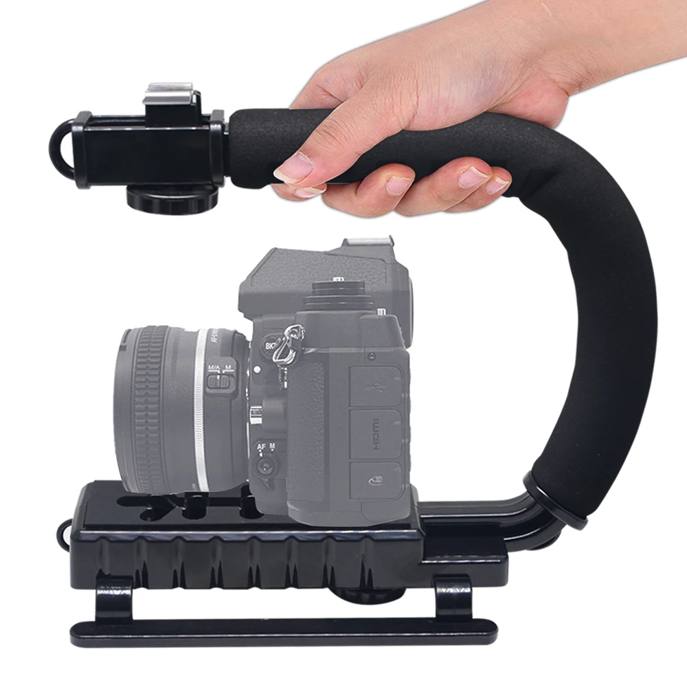 Mcoplus U-Grip тройное крепление для обуви видео экшн-рукоятка устойчивости зажимное