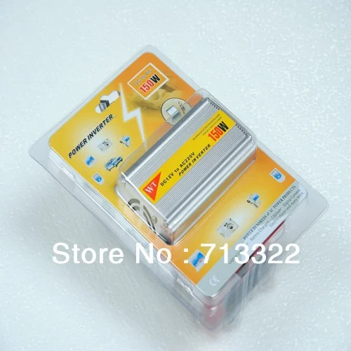 (CPAM)Free shipping! 150W power inverter DC12V input AC 220V output with USB |