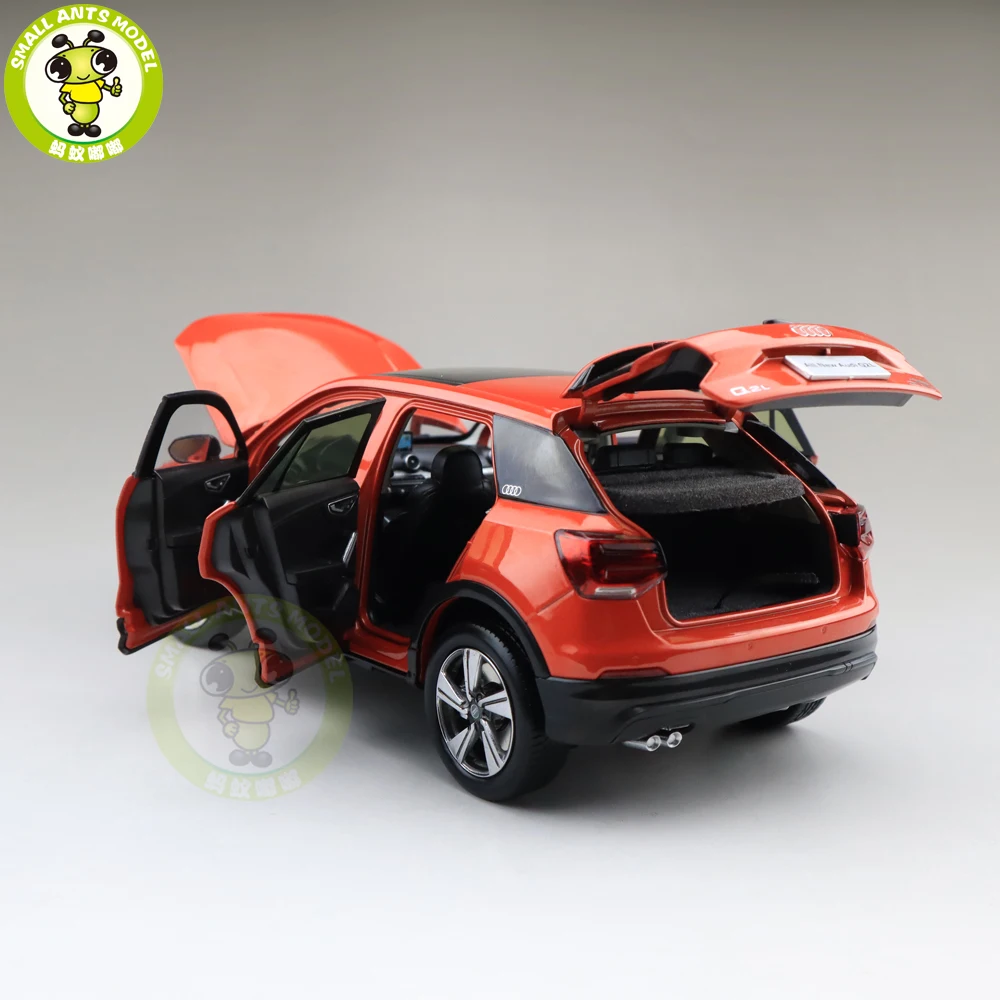 1/18 все новые Audi Q2 Q2L SUV литая модель металлический автомобиль внедорожник модель игрушки для девочек Дети мальчик подарочная коллекция оранжевый