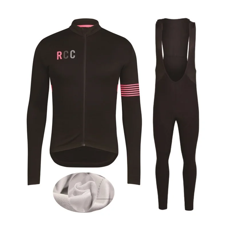 Winter Thermal Fleece Cycling Jersey 2018 cycling clothing Pro team Rcc long sleeve new style apparel | Спорт и развлечения