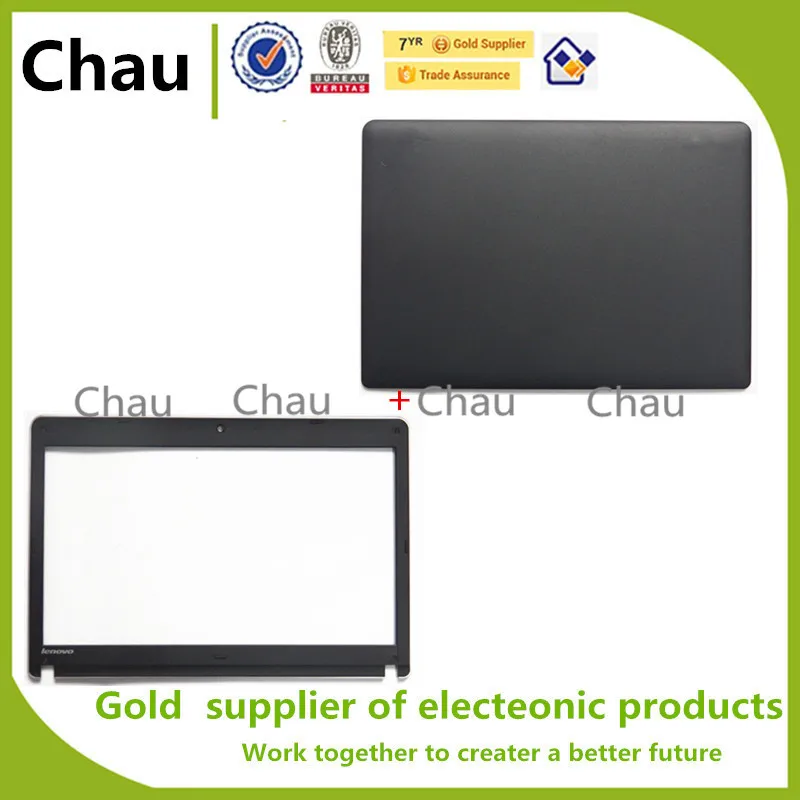 Новинка для Lenovo Thinkpad E430 E430C E435 E445 задняя крышка ЖК-дисплея + передняя панель AP0NU000900 04W4162 04W4171 AP0NU000A00