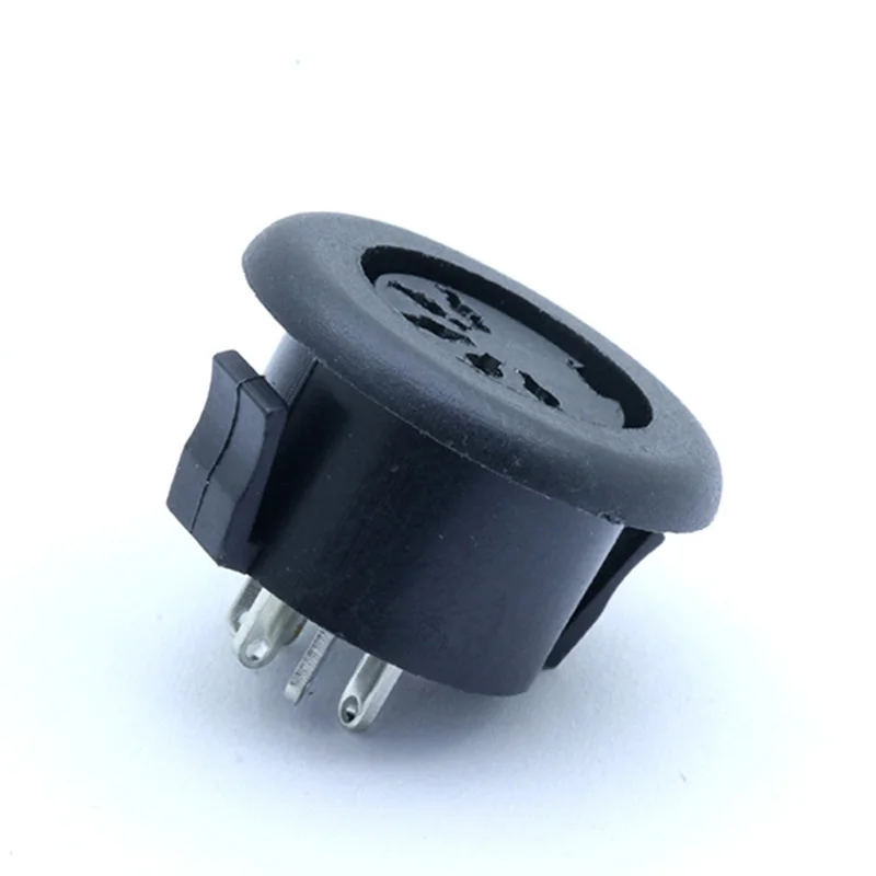 3 шт. 5pin Micro power Socket S клеммы DIN Female Jack PCB панель крепление коннектор для