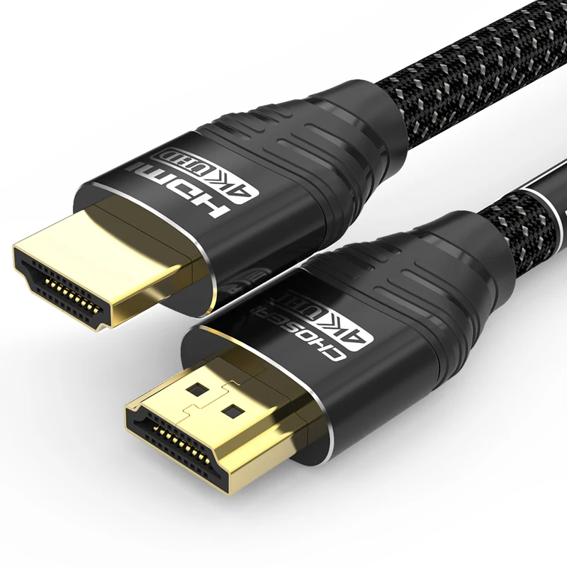 Кабель HDMI CHOSEAL 4K высокоскоростной кабель 2 0 18 Гбит/с 3D * 2K 60Hz шнур для Apple TV UHD Blu Ray Xbox