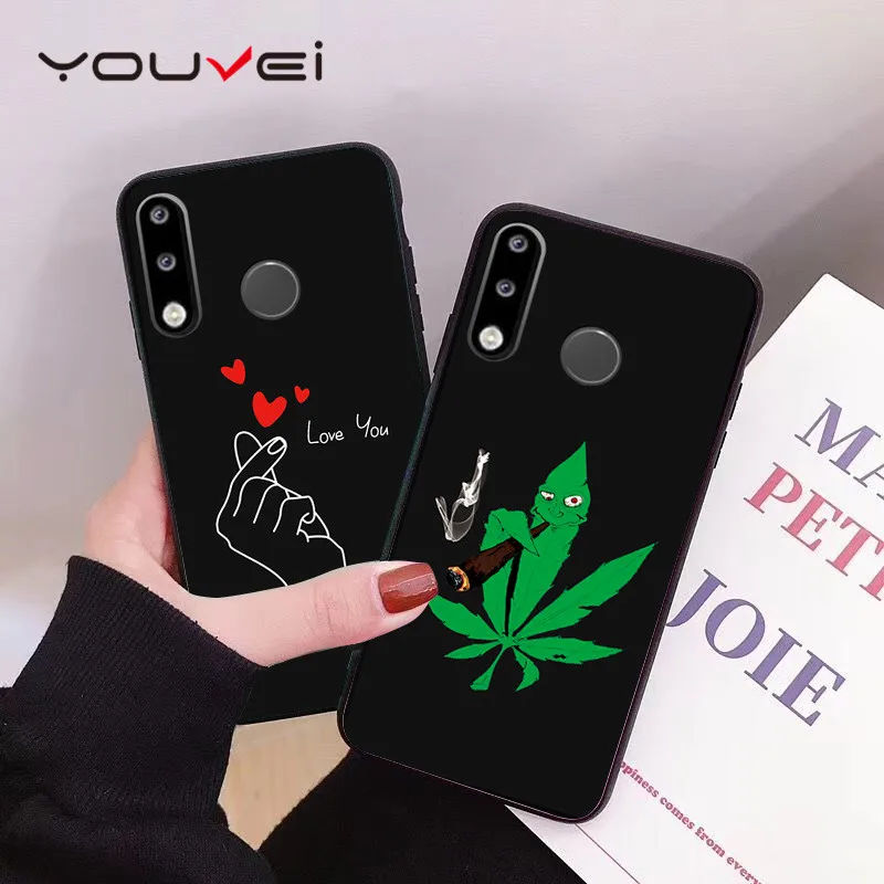 YOUVEI чехол для Coque huawei P30 P30 Pro Чехол черный мягкий TPU задняя крышка для huawei P30 Lite чехол для huawei P30 чехол для телефона