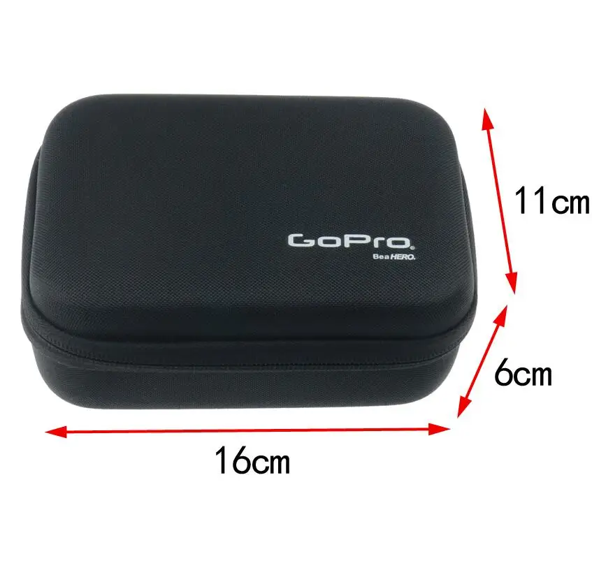 LANBEIKA для GoPro 3 размеров нейлоновые Портативный сумка для хранения сумка чехол для GoPro Hero 8 7 6 5 4 3+ SJCAM SJ5000 M20 SJ6 SJ7 EKEN - Цвет: GO52
