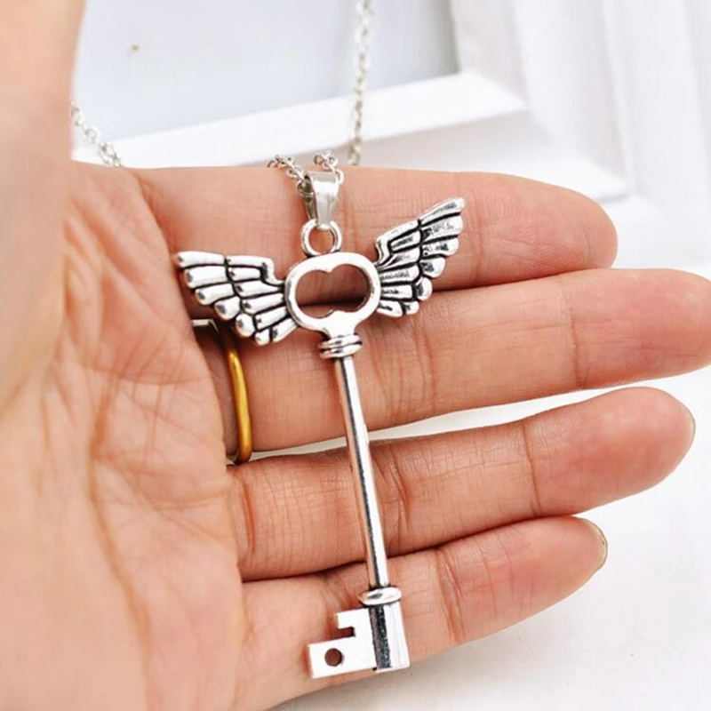 Модные Простые Ювелирные изделия горячая Распродажа подвеска в форме ключа