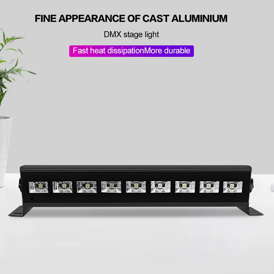 6LED 18LED дискотечный черный светильник s DJ 27 Вт/54 Вт Par УФ лампа вечерние