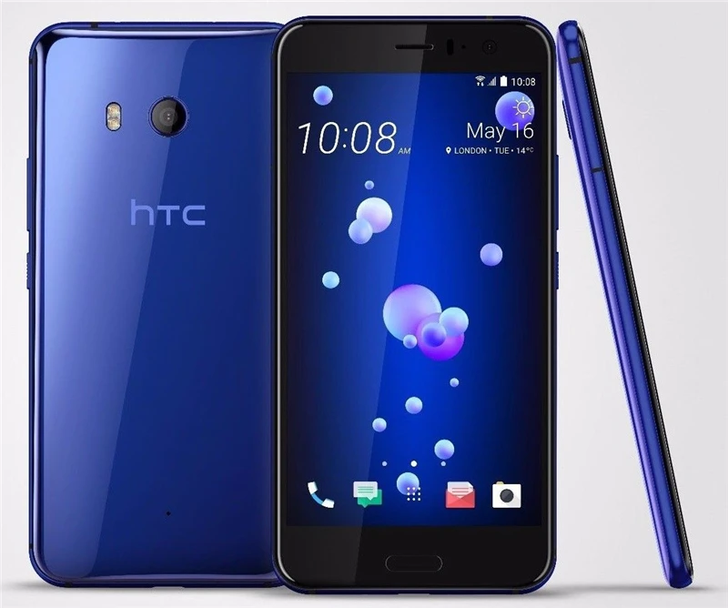 Htc U11 Dual 64 Гб разблокированный GSM 3G и 4G Android мобильный телефон Восьмиядерный 5," 12 МП и 16 МП 4 Гб ram 64 Гб rom отпечаток пальца NFC