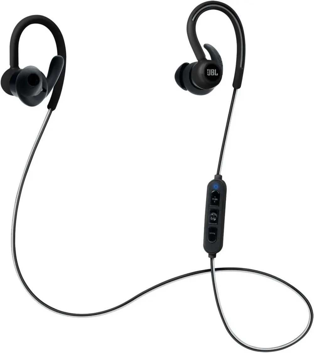 White JBL Reflect Contour Bluetooth беспроводные наушники, стерео музыка, защита от пота, IPX5, с микрофоном, внутриканальное управление, наушники-вкладыши, спортивные наушники - Цвет: White