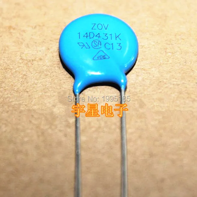 20 шт./лот Варистор 14D431K 14D431 430V пьезорезистор|varistor| |
