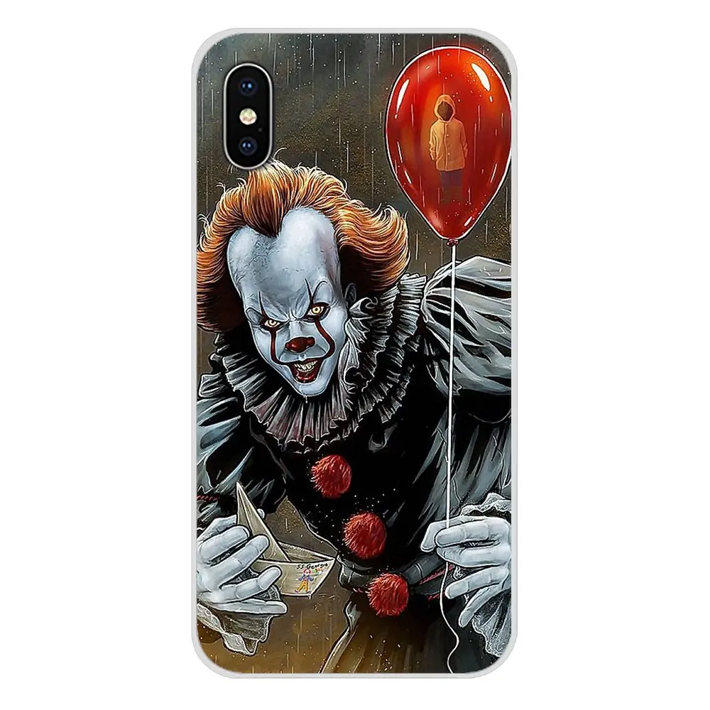 Силиконовый чехол для телефона Xiaomi Redmi 4A S2 Note 3 3S 4 4X 5 Plus 6 7 6A Pro Pocophone F1 Pennywise Clown Float It