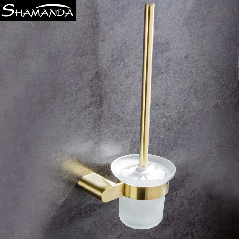 newly gold bathroom accessories set wall mounted towel bar holder toilet paper holder brushed brushed bathroom hardware set free global shipping