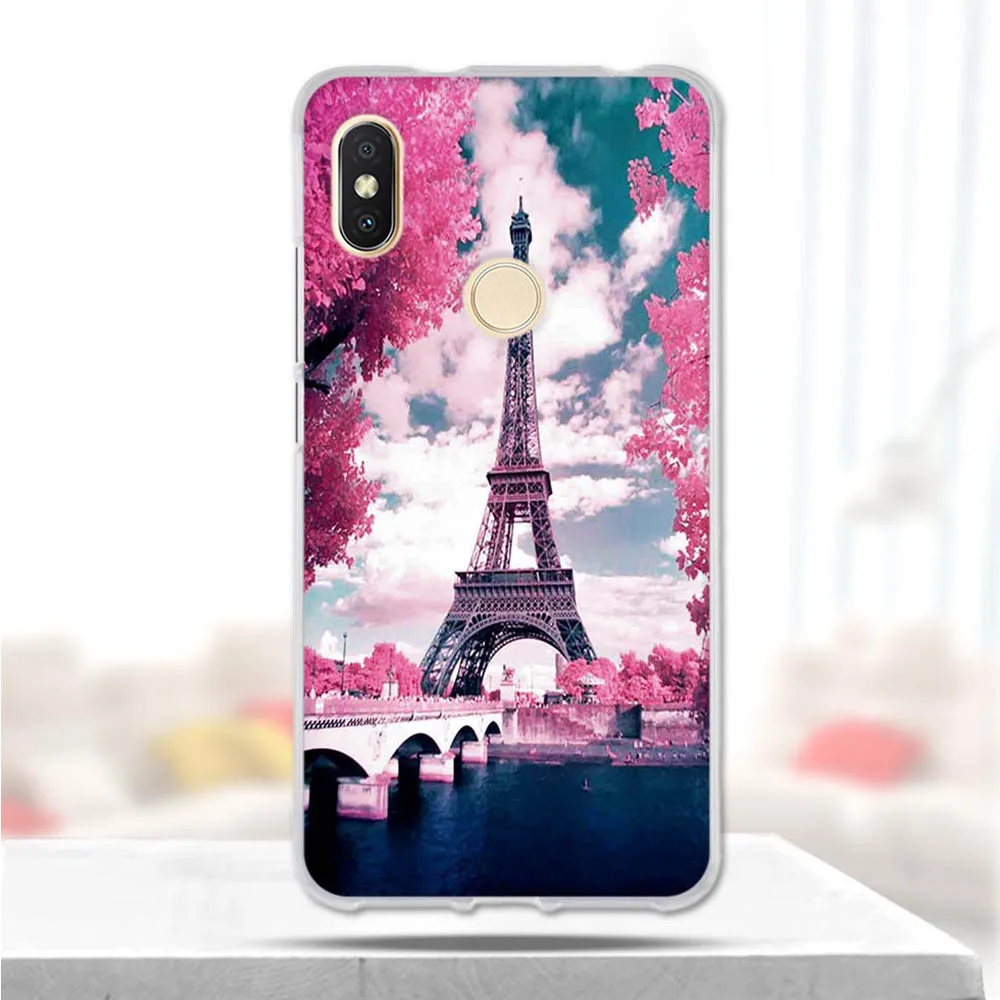 Силиконовый чехол для Xiaomi Redmi S2 Y2 задняя крышка чехлы телефонов бампер Hongmi Coque 360