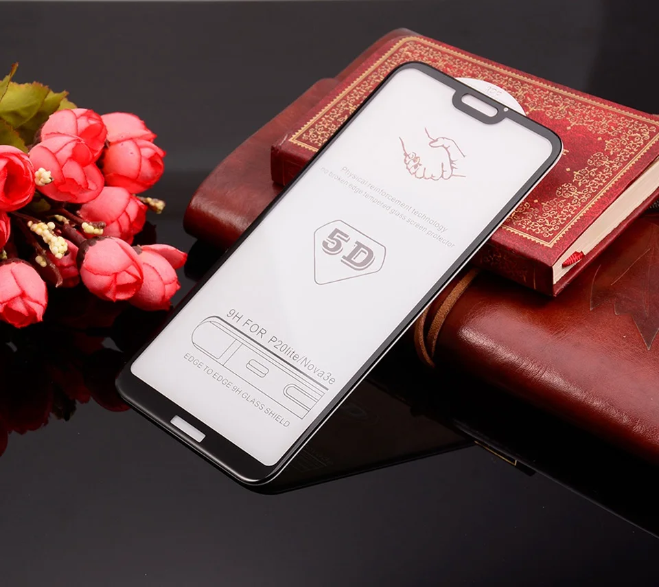 5D стекло для huawei P Smart Z Y6 Y9 Prime Y7 Pro защита экрана закаленное стекло для huawei P Smart Z Y5 Y9