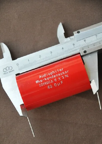 Бесплатная доставка аудио осевой полипропиленовый конденсатор audiophiler mkp 40 мкФ 250V