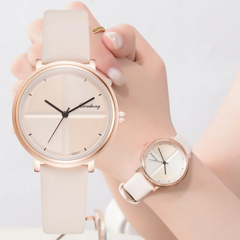 Relogio Feminino новые женские наручные часы Модные Элегантные Простые Женские