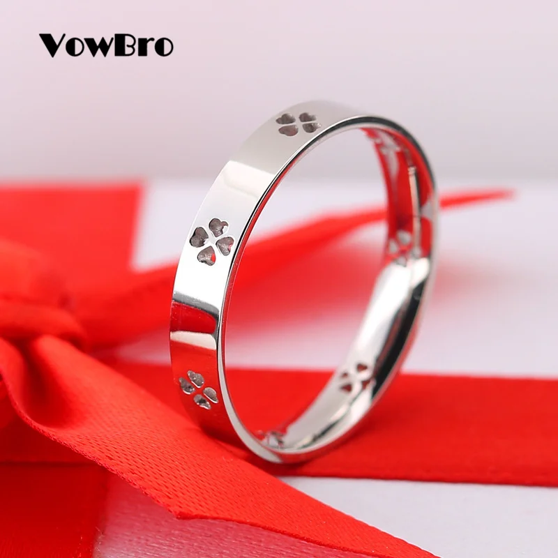 VowBro новые модные ювелирные изделия Уникальные кольца в форме сердца для женщин