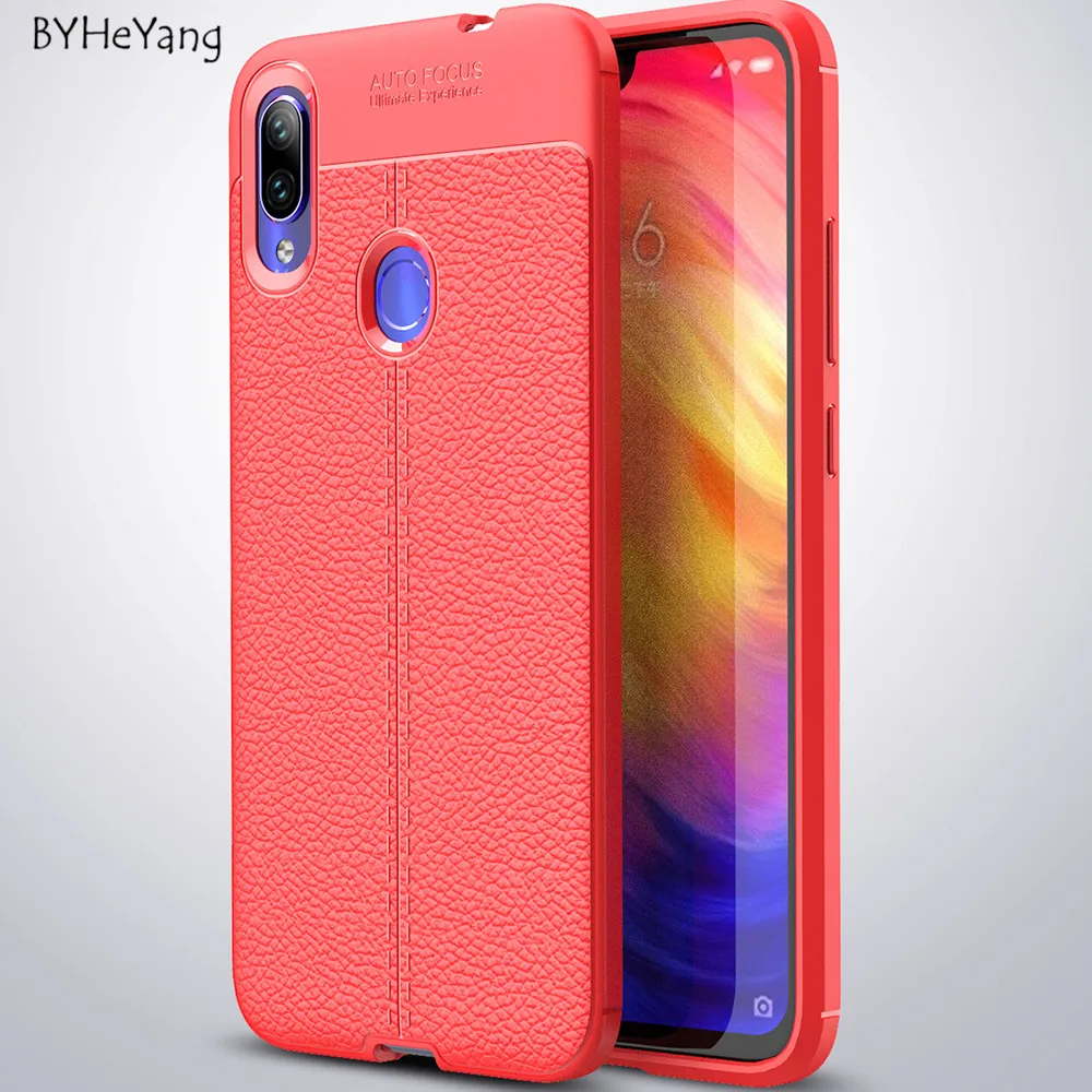 Чехол для Xiaomi Redmi Note 7 чехол redmi note pro кожаный силиконовый мягкий из ТПУ |