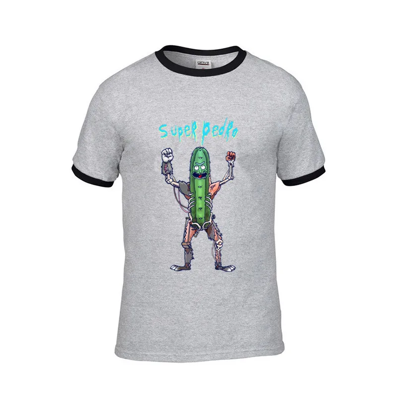Преобладающая крик ricka y morty pickle Мужская футболка 2018 смешной Плюс Размер 6xl топы