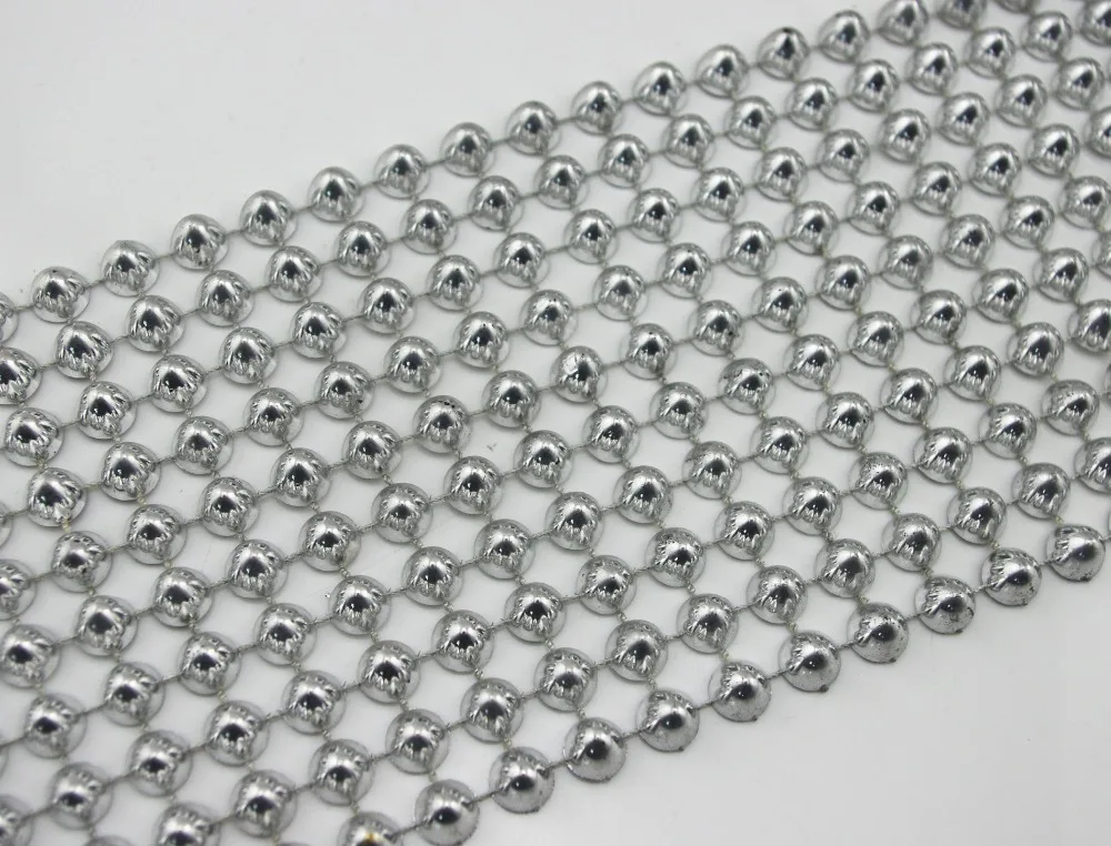 1 ярд Серебряный шов на шипе шпилька конус с плоской задней частью панк Рок