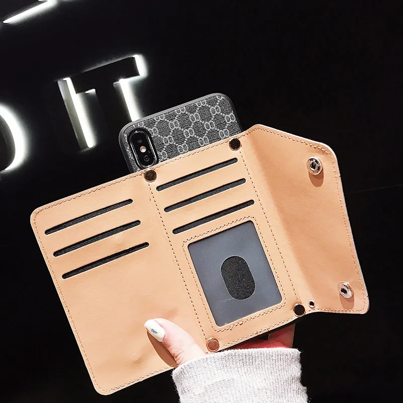 Новый кожаный чехол-бумажник для IPhone X 6 7 8 plus XS MAX XR роскошный чехол iPhone Xs Max Xr |