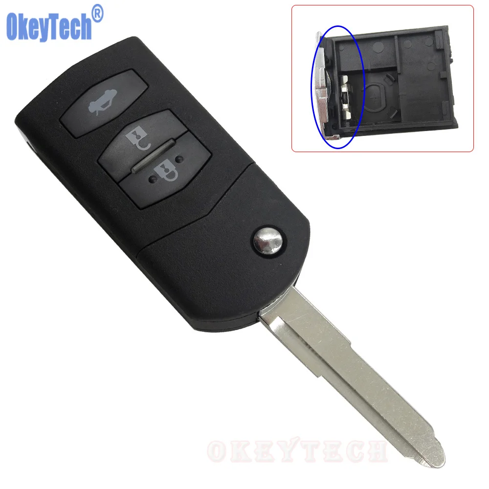 Чехол для ключа с дистанционным управлением MAZDA 2 3 5 6 RX8 MX5|case for|case replacementcase case |