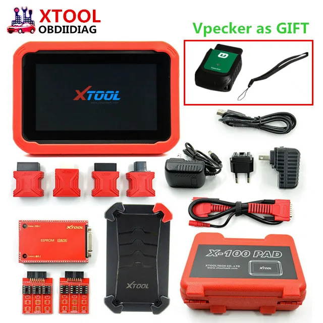 Программатор автомобильных ключей XTOOL X100 PAD с поддержкой специальных функций
