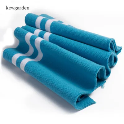 Kewgarden 85*15 см эластичные полосатые ребра манжеты аксессуары для одежды стрейч вязать нить ткань куртка толстовка декольте 2 шт./партия