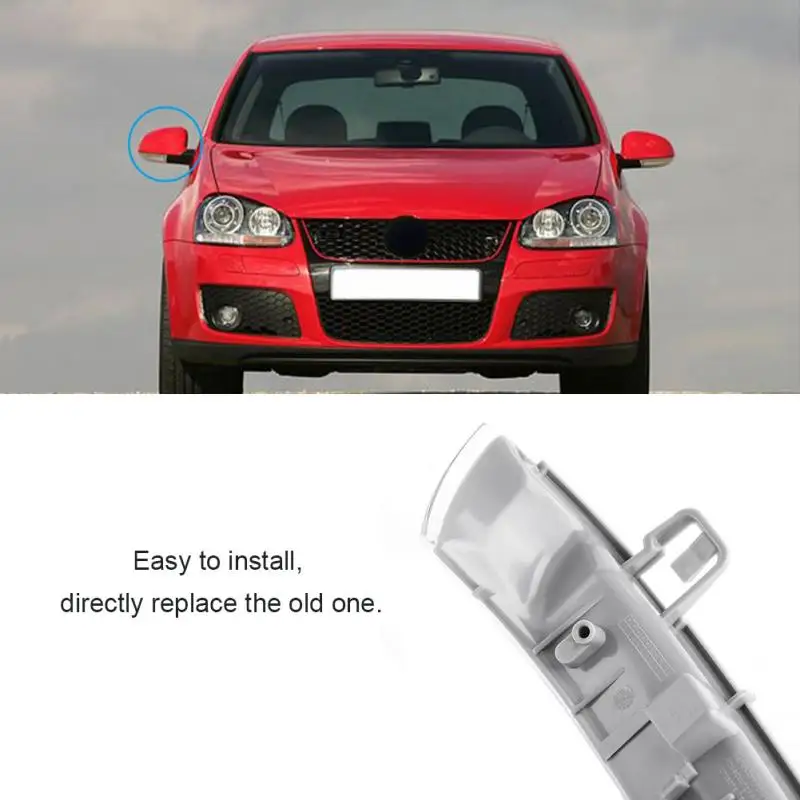 Индикатор зеркала для левого и бокового крыла VW индикатор поворота MK5 Golf PASSAT JETTA
