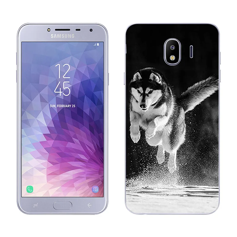 12 Чехол для samsung Galaxy J4 EU чехол s Мягкий ТПУ силиконовый чехол с рисунком бобы для J400 SM-J400F чехол для телефона s Матовый чехол - Цвет: 12