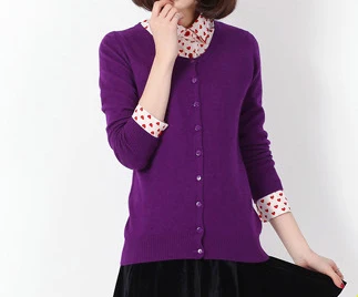 New Arrival High Fashion pure cashmere Blend sweater women cardigans basic top selling free shipping TFP621 |