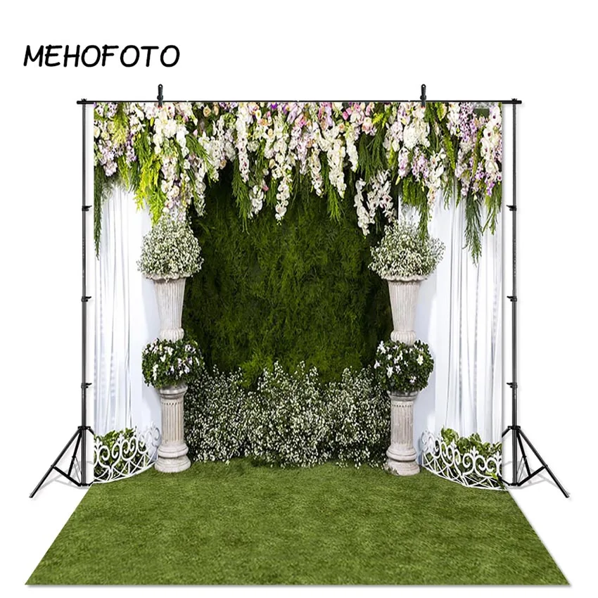 MEHOFOTO свадебный фон для фотосъемки сад растения цветы празднование Романтический