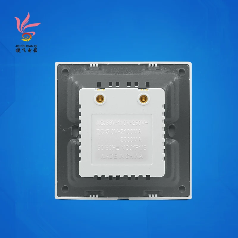 Оптовая продажа умная настенная розетка с 3 перфорированными лентами usb-розетка