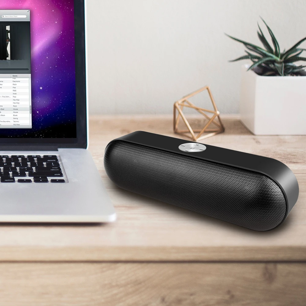 TOPROAD открытый портативный Bluetooth динамик беспроводной стерео объемный