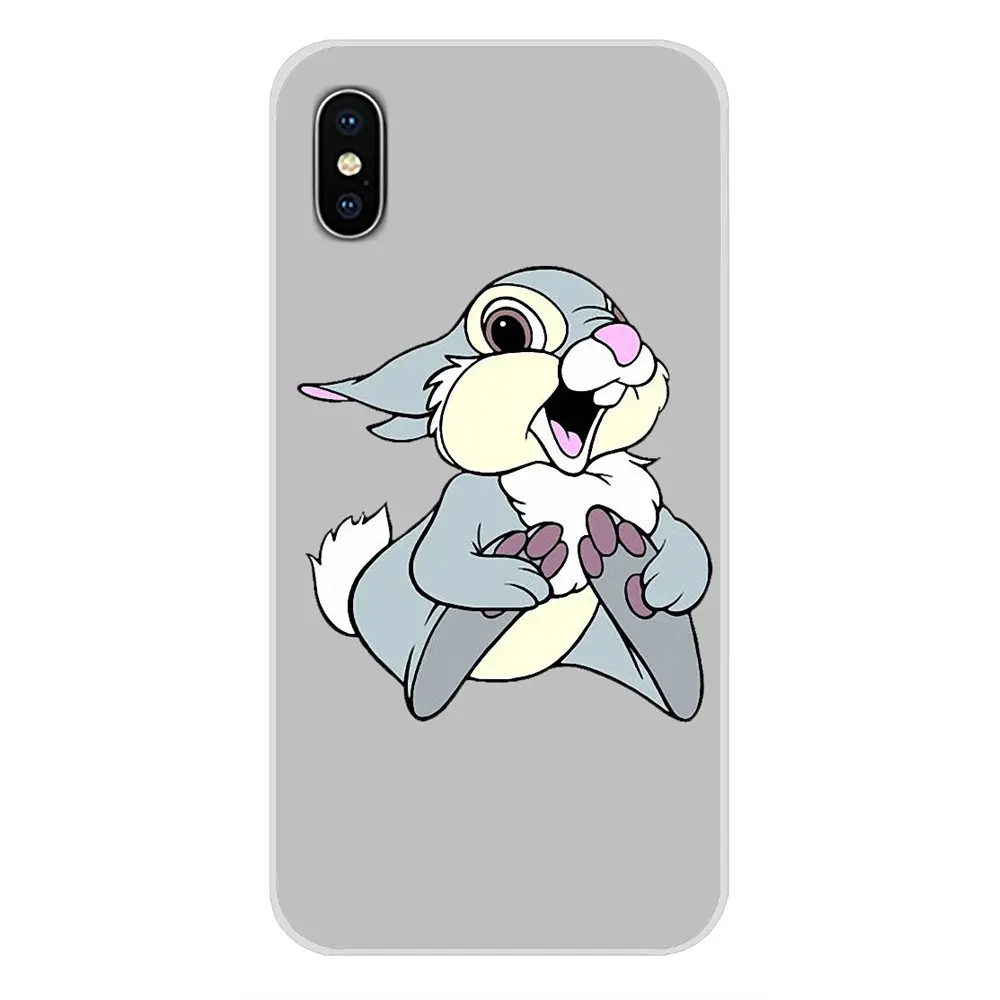 Аксессуары чехлы для телефонов Чехлы Bambi Thumper Samsung Galaxy S3 S4 S5 Mini S6 S7 Edge S8 S9 S10 Lite Plus Note 4