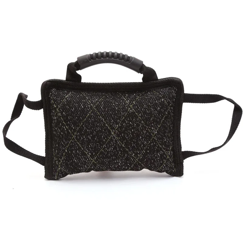 fit small dog Прочная маленькая игрушка для дрессировки собак, льняная подушка для укуса, интерактивный для щенков, игрушка для домашних животных - Цвет: fit small dog