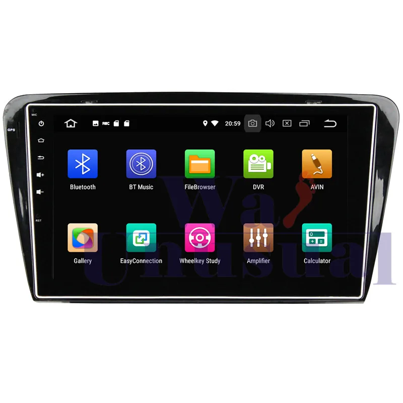 Автомобильный GPS навигатор wanобычно Android 9 0 для Skoda Octavia 2014 2015 проигрыватель радио 2