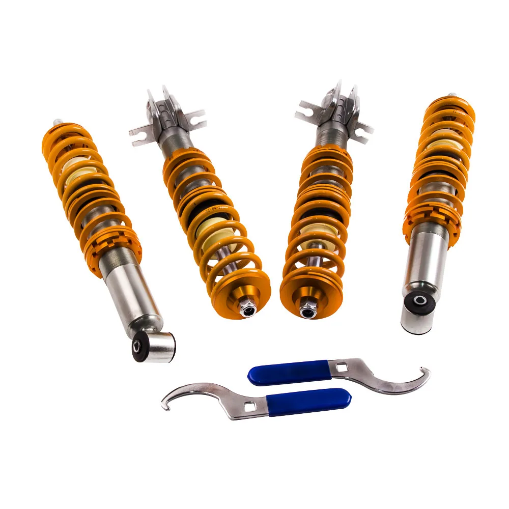 Комплект амортизаторов Coilover для VW Jetta MK1 Scirocco MK2 Golf кабриолета 1980 1994 Для inkl CABRIO