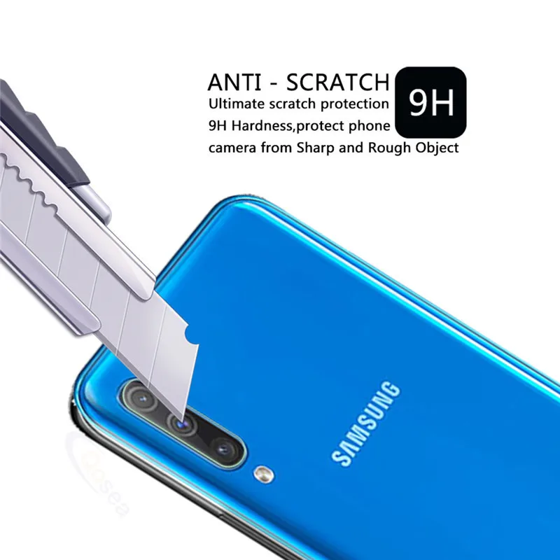 Закаленное защитное стекло для камеры Samsung Galaxy A30 A50 M30 A10 A 30 50 50A|Защитные стёкла и