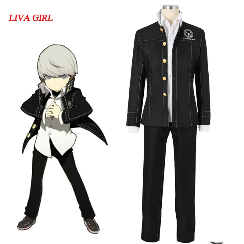 Женский костюм для косплея Shin Megami Tensei Persona 4 P4 куртка Yu Narukami пальто|cosplay school|persona 4shin
