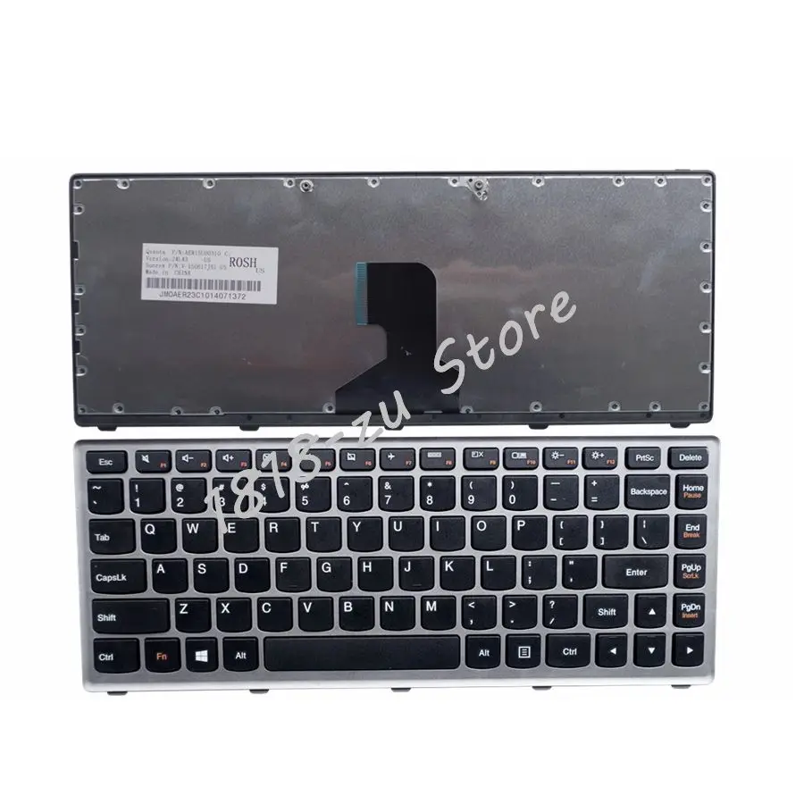 YALUZU новая клавиатура для LENOVO Z400 Z400A P400 Z410 Z400T Z400P Клавиатура ноутбука без подсветки